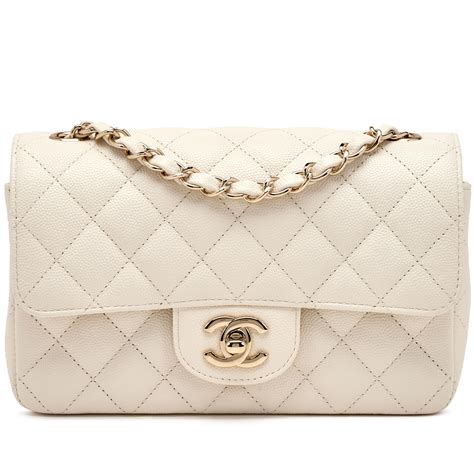 chanel mini rectangle caviar flap review|CHANEL .